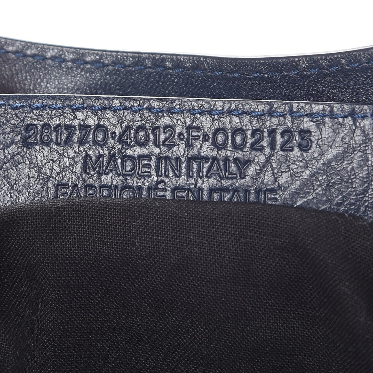 Agneau Giant 12 Silver Hardware City Bleu Obscur