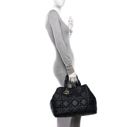 Christian Dior Calfskin Macrocannage Large Toujours Black 2 of 13