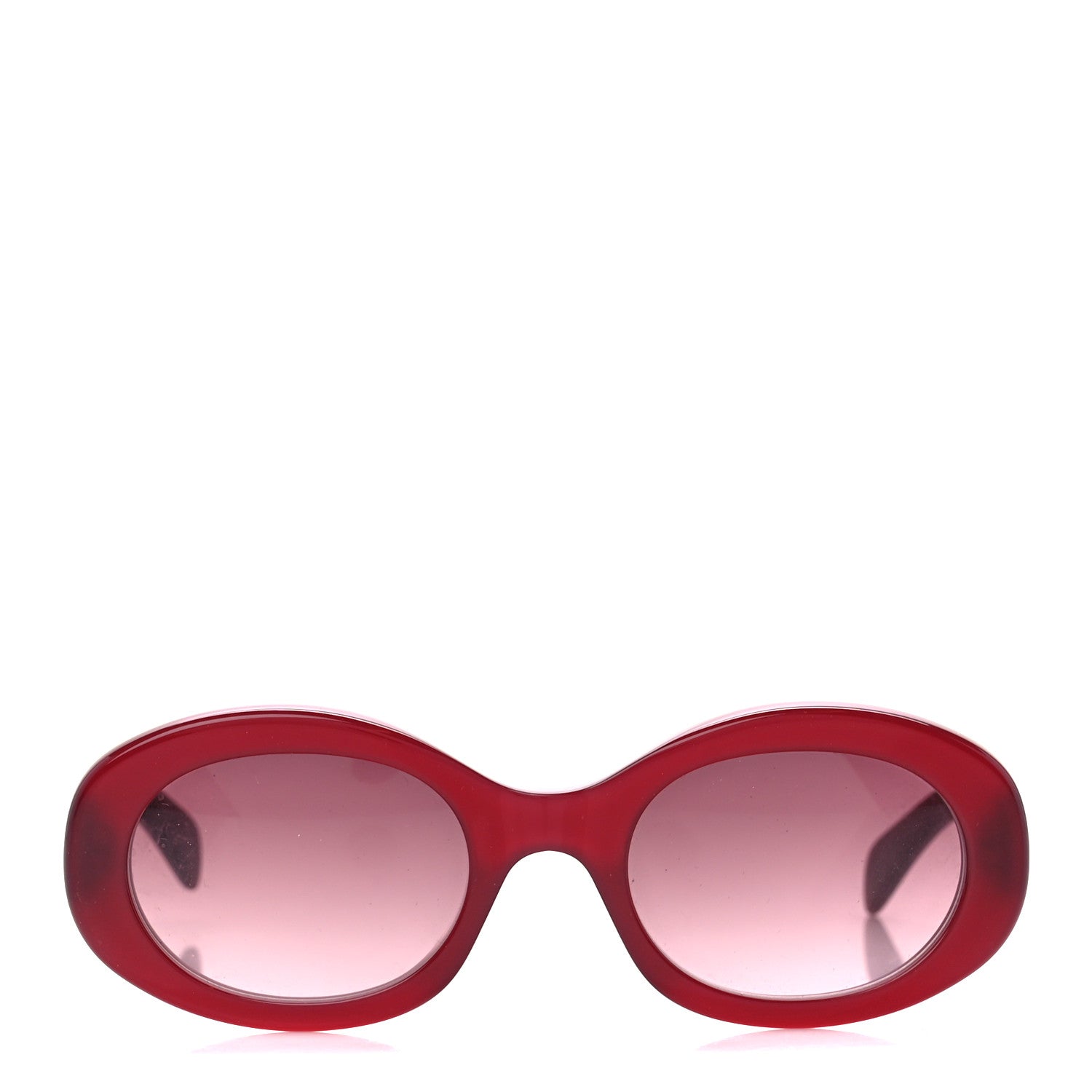 Celine Acetate Triomphe 01 Sunglasses CL 40194U Milky Burgundy 2 of 10