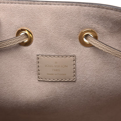 Louis Vuitton Empreinte Monogram Giant Neonoe MM Tourterelle Creme 7 of 9