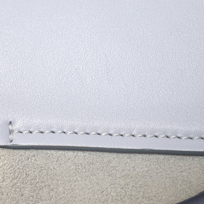 Chloe Calfskin Suede C Clutch With Chain Light Cloud 8 of 11