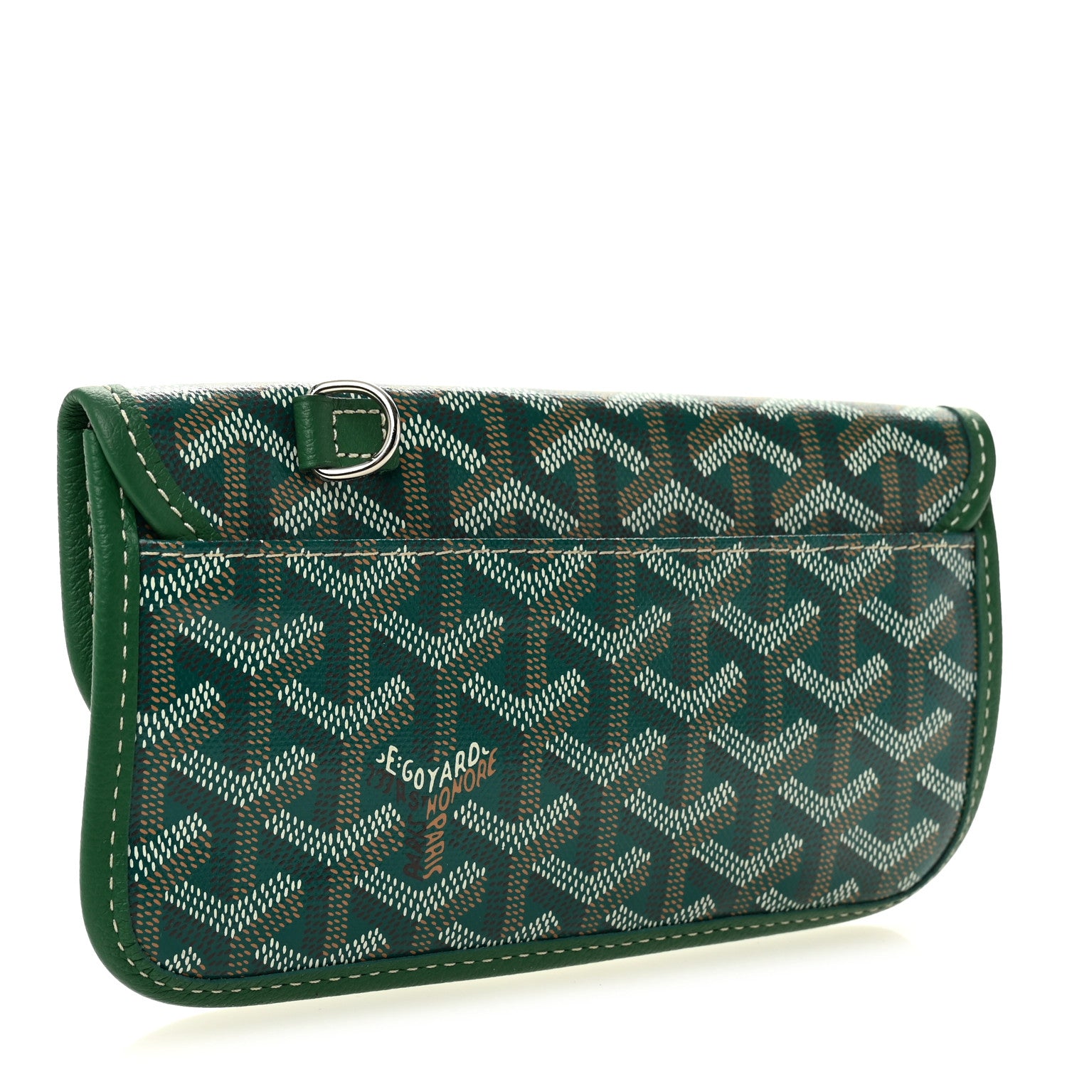 Goyard Goyardine Pouch Green 3 of 6