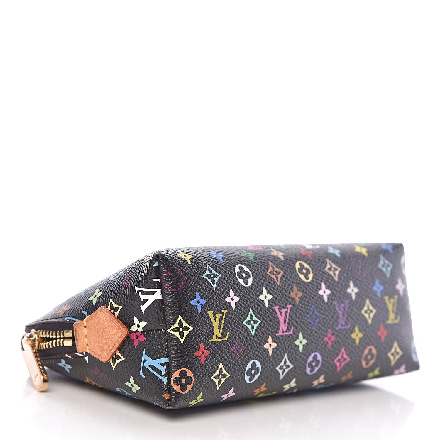 Louis Vuitton Monogram Multicolor Cosmetic Pouch Black Grenade 4 of 6