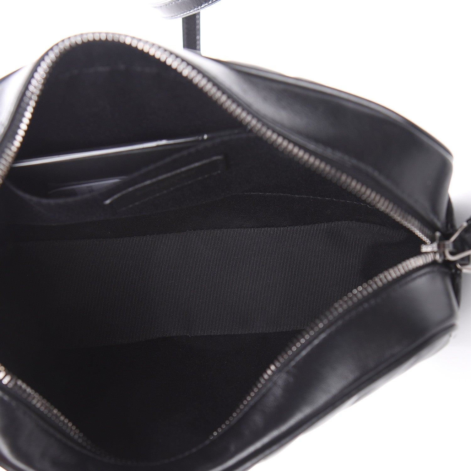 Saint Laurent Calfskin Matelasse Monogram Lou Camera Bag Black 5 of 10