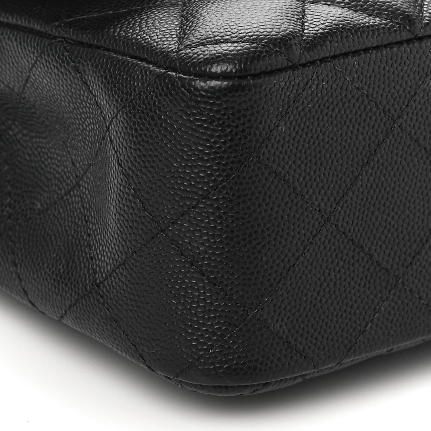 Chanel Caviar Quilted Mini Rectangular Flap Black 9 of 10