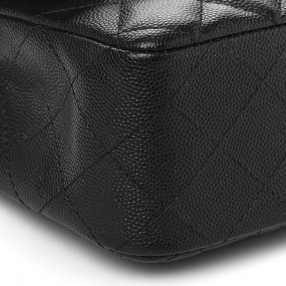 Chanel Caviar Quilted Mini Rectangular Flap Black 9 of 10