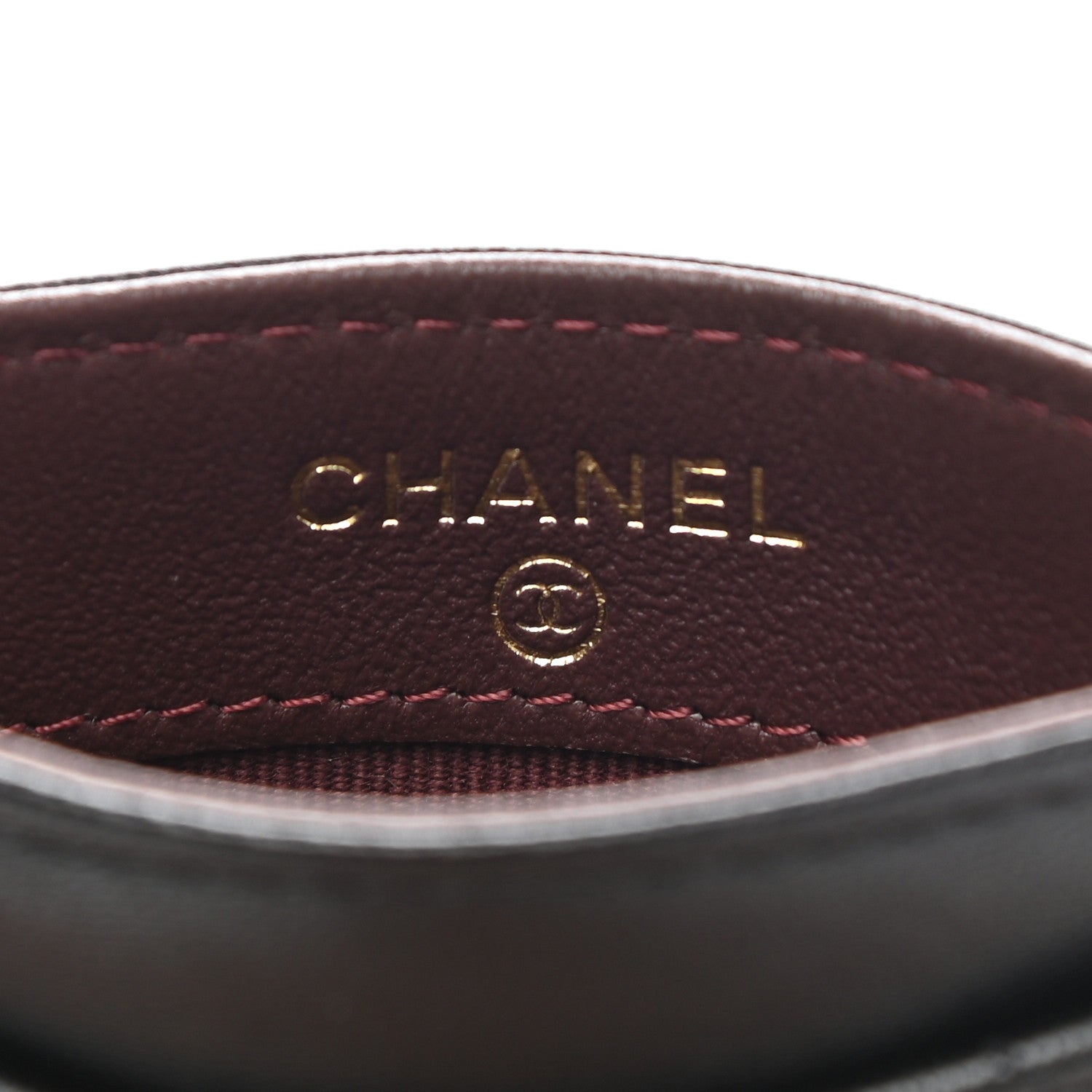 Chanel Lambskin Quilted Card Holder Black 6 of 9