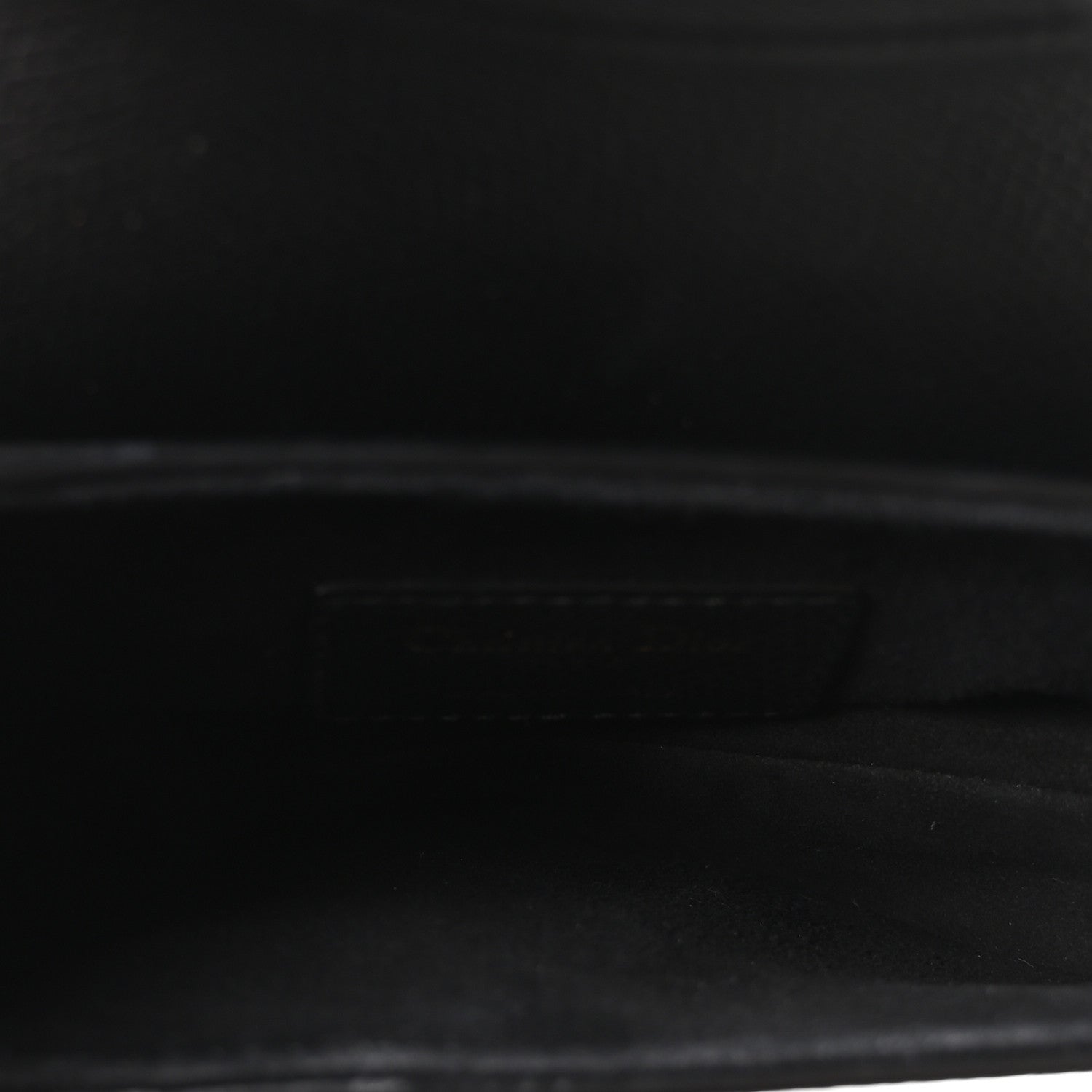 Christian Dior Grained Calfskin Mini Saddle Bag Black 5 of 10