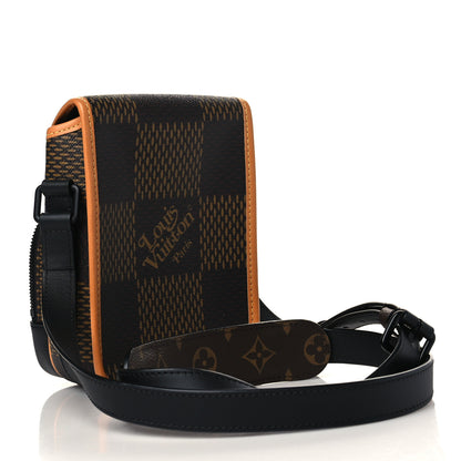 Louis Vuitton X NIGO Giant Damier Ebene Monogram Nano Amazone Messenger 3 of 6