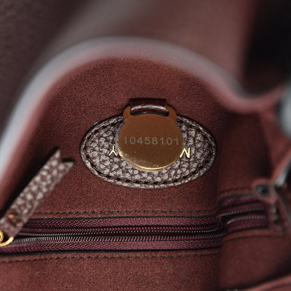 Mulberry Glossy Goatskin Small Lily Flap Oxblood 9 of 13