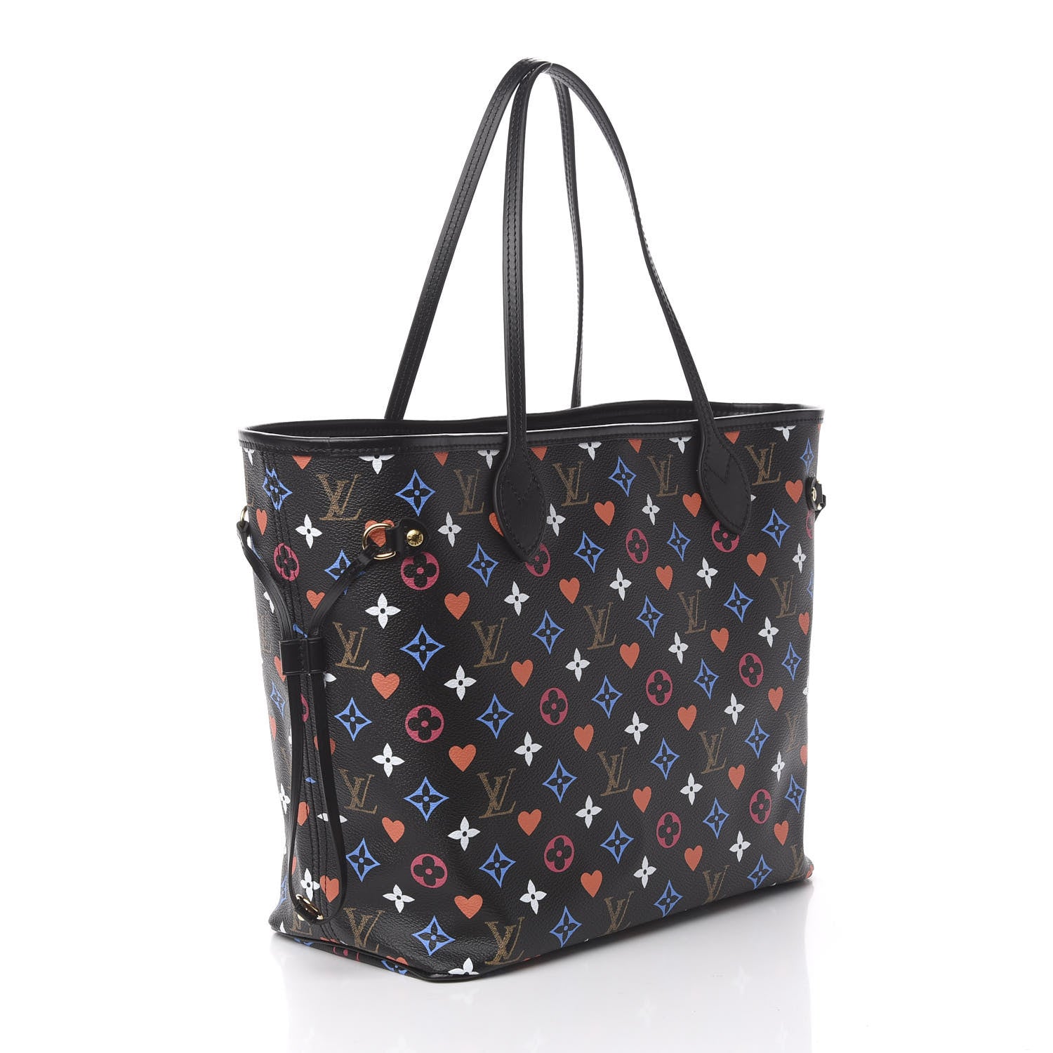 Louis Vuitton Game On Neverfull MM Black 4 of 11