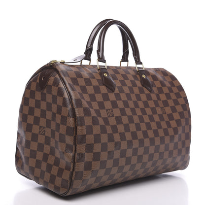 Louis Vuitton Damier Ebene Speedy 35 2 of 11