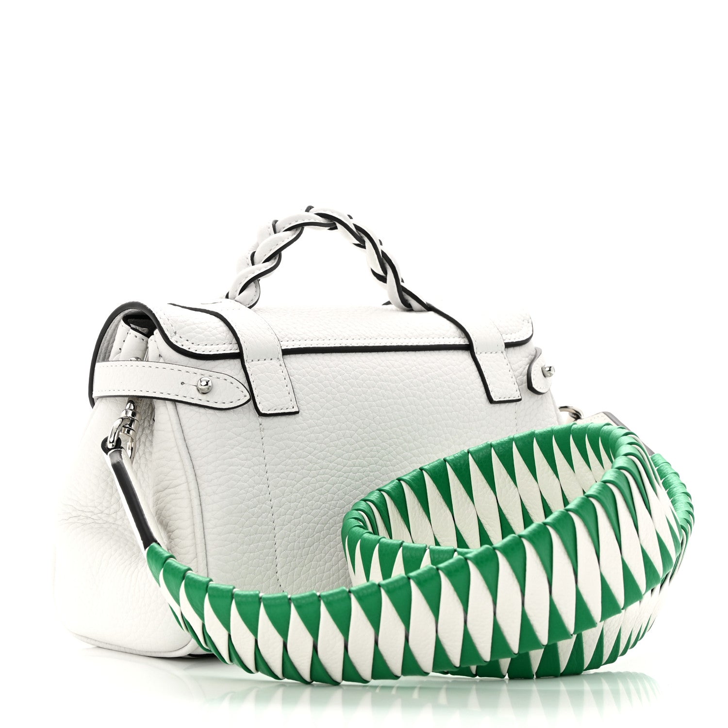 Mulberry Heavy Grain Mini Alexa White 3 of 17