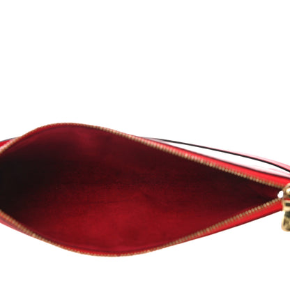 Louis Vuitton Epi Pochette Accessories 24 Castillan Red 5 of 11