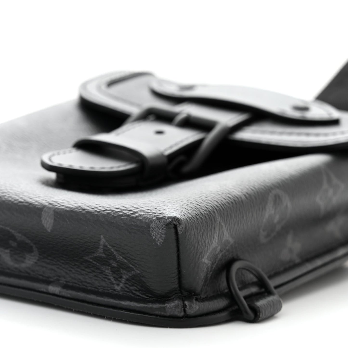 Monogram Eclipse Saumur Slingbag Black