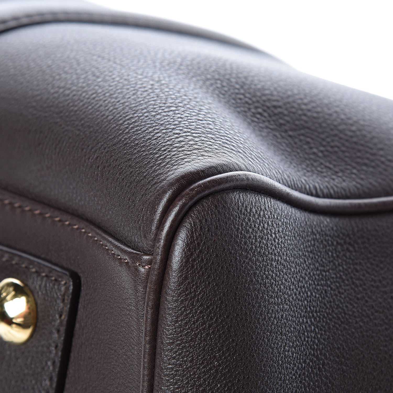 Louis Vuitton Calfskin SC Bag GM Chocolate 12 of 12
