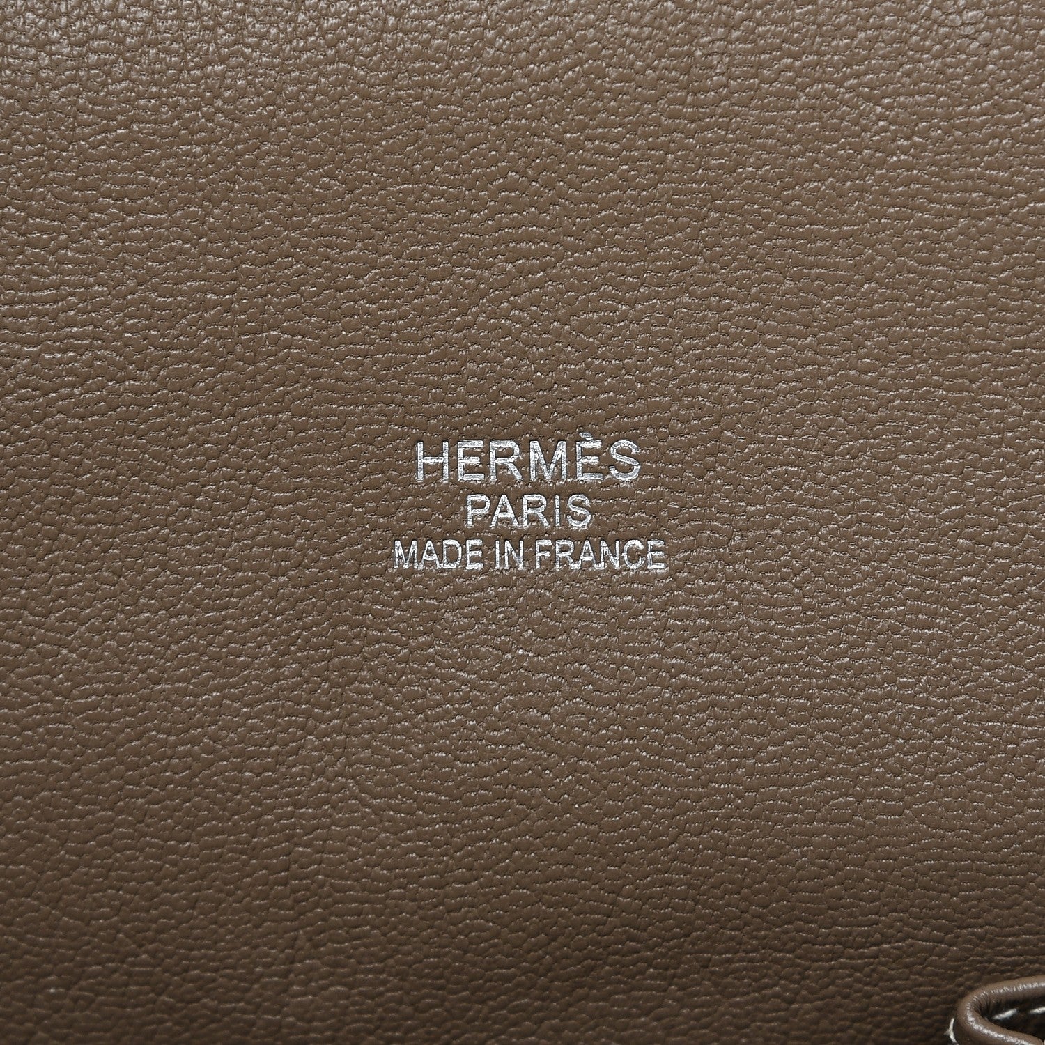 Hermes Taurillon Clemence Jypsiere 34 Etoupe 8 of 9