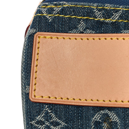 Louis Vuitton Monogram Denim Neo Speedy Blue 11 of 13