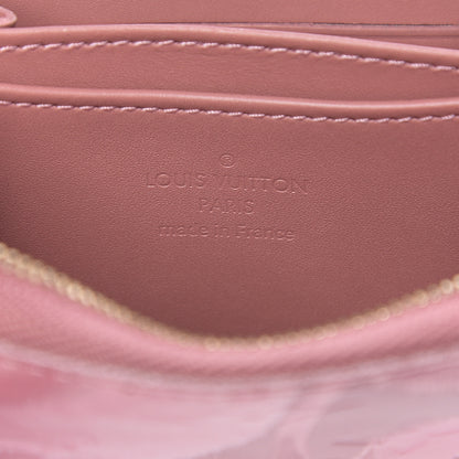 Louis Vuitton Vernis Ikat Zippy Coin Purse Rose Velours 5 of 5
