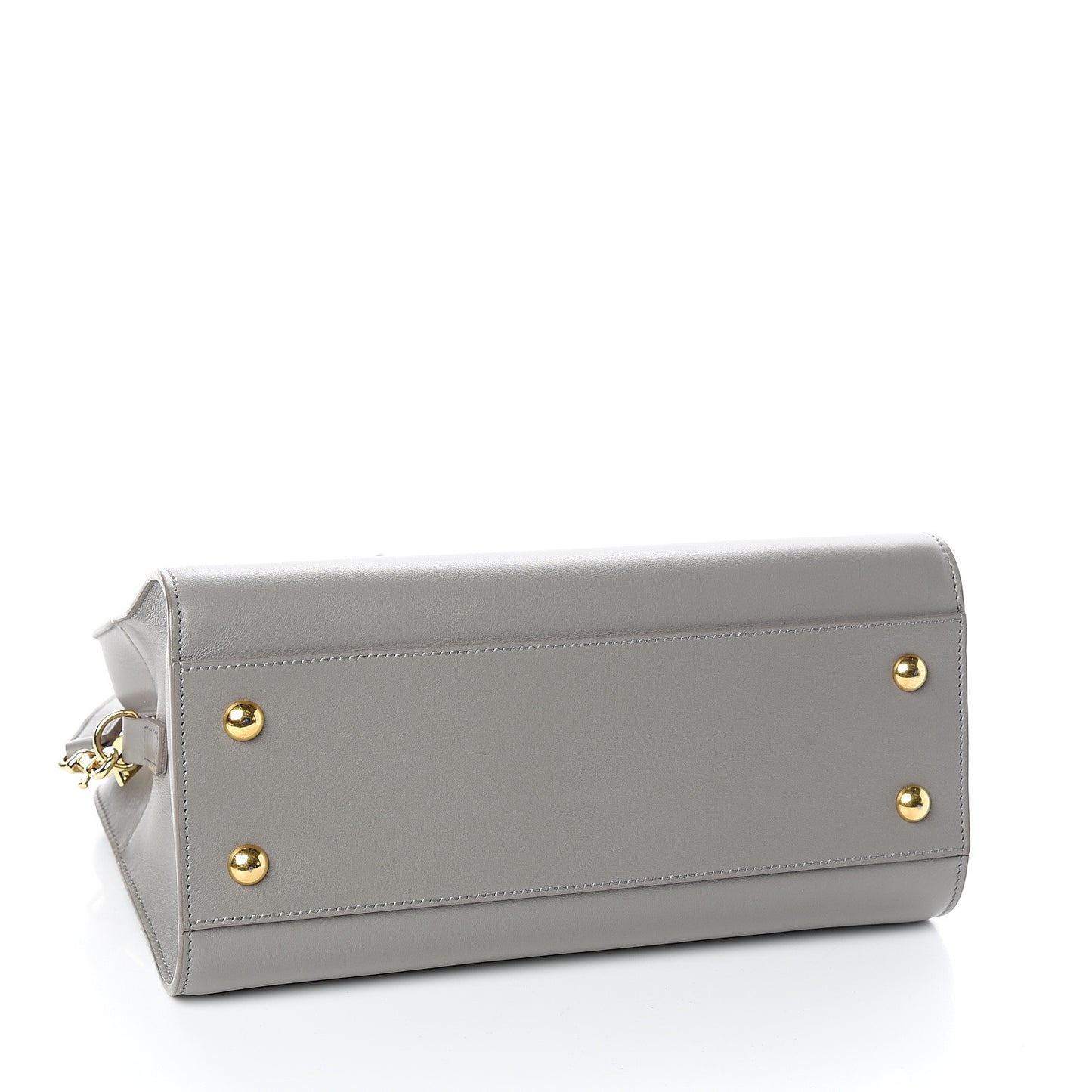 Calfskin Monogram Baby Cabas Fog