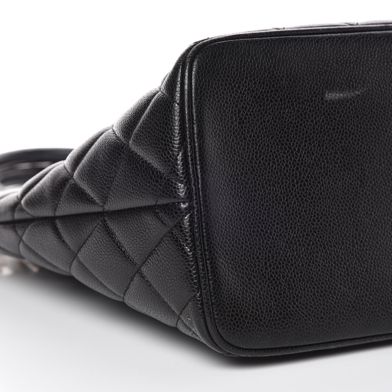 Chanel Caviar Quilted Medallion Tote Black 8 of 14
