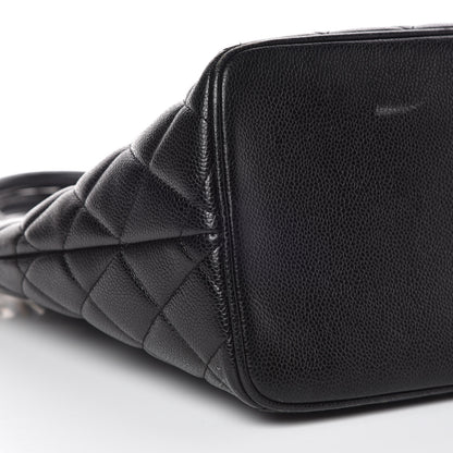 Chanel Caviar Quilted Medallion Tote Black 8 of 14