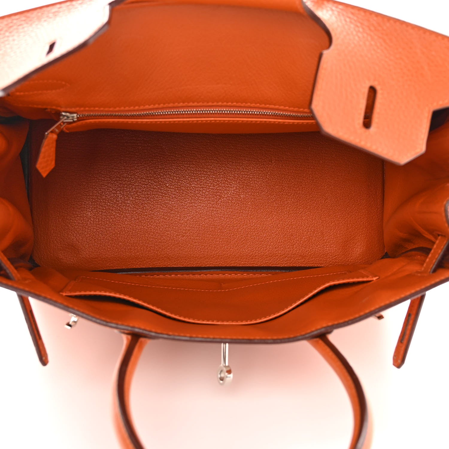 Hermes Taurillon Clemence Birkin 30 Potiron 5 of 12