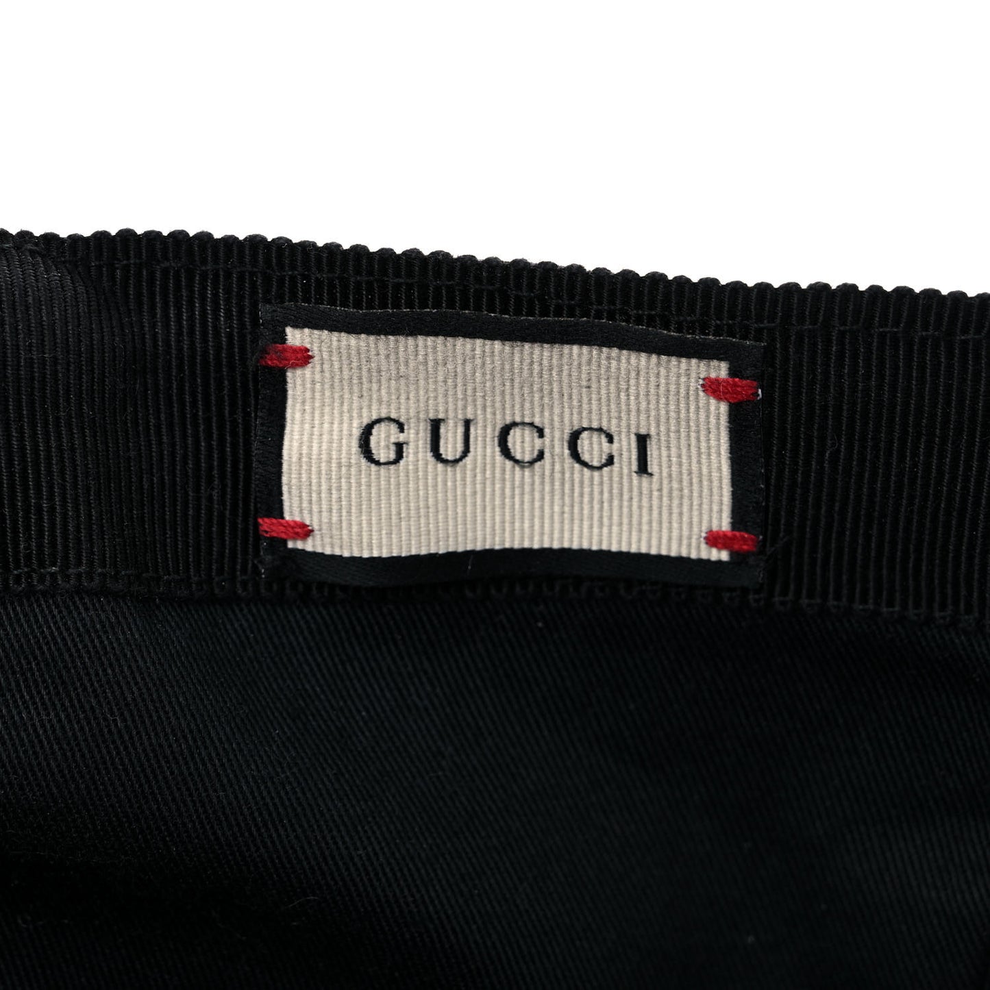 Monogram Web Baseball Hat L Black