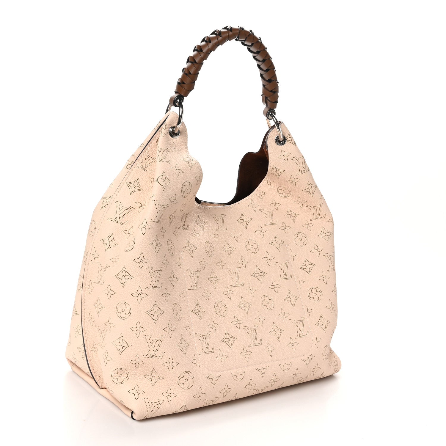 Louis Vuitton Mahina Carmel Hobo Creme 3 of 9