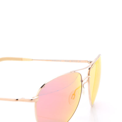 Oliver Peoples Photochromic Glass Benedict 59 Aviator Sunglasses Gold 7 of 7