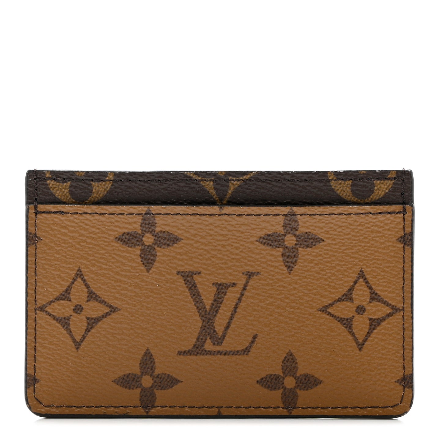 Reverse Monogram Card Holder