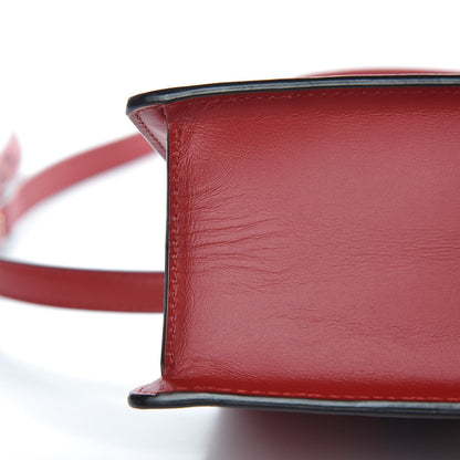 Gucci Calfskin Mini Sylvie Top Handle Bag Hibiscus Red 11 of 13