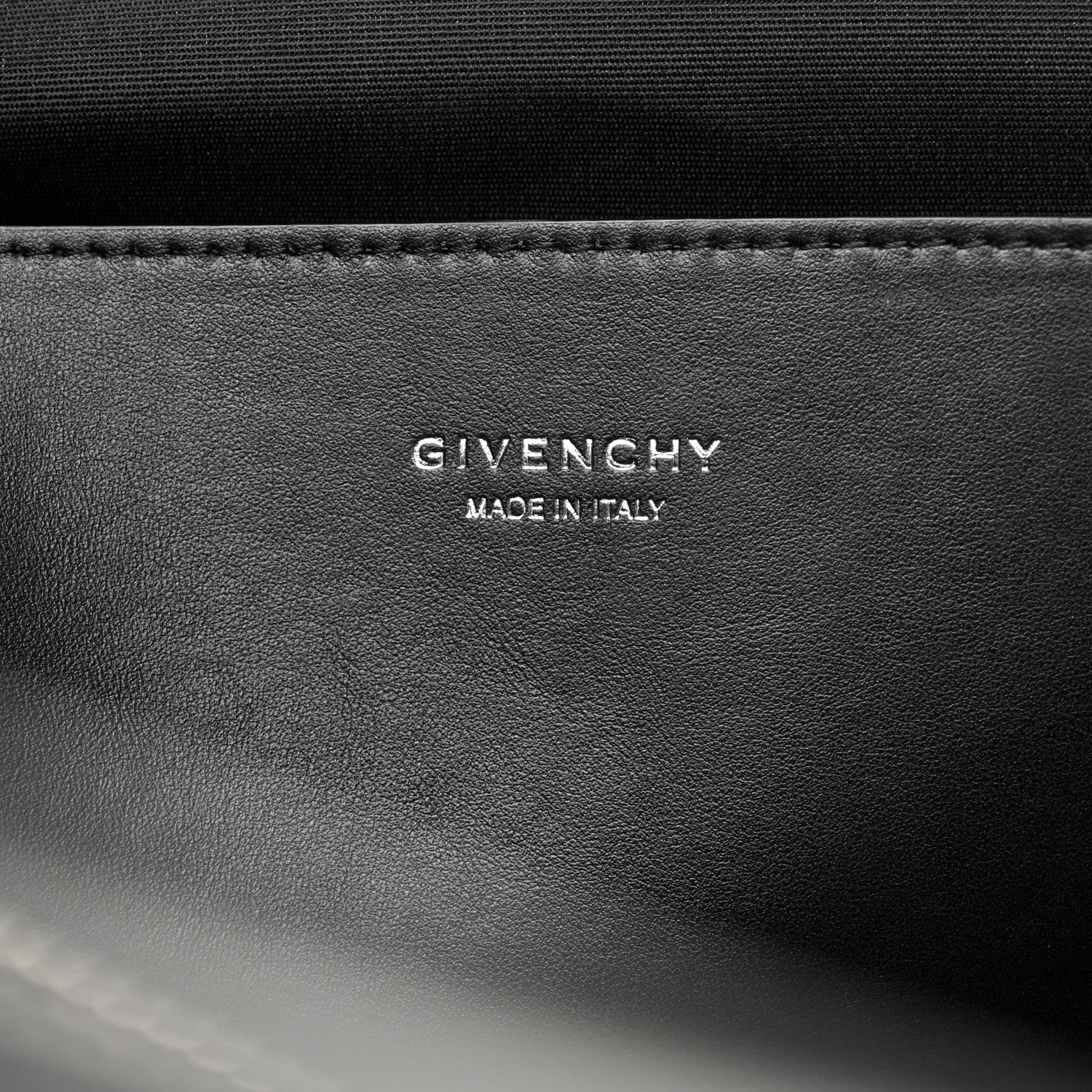Givenchy Smooth Calfskin Medium Antigona Lock Duffle Bag Black 6 of 10