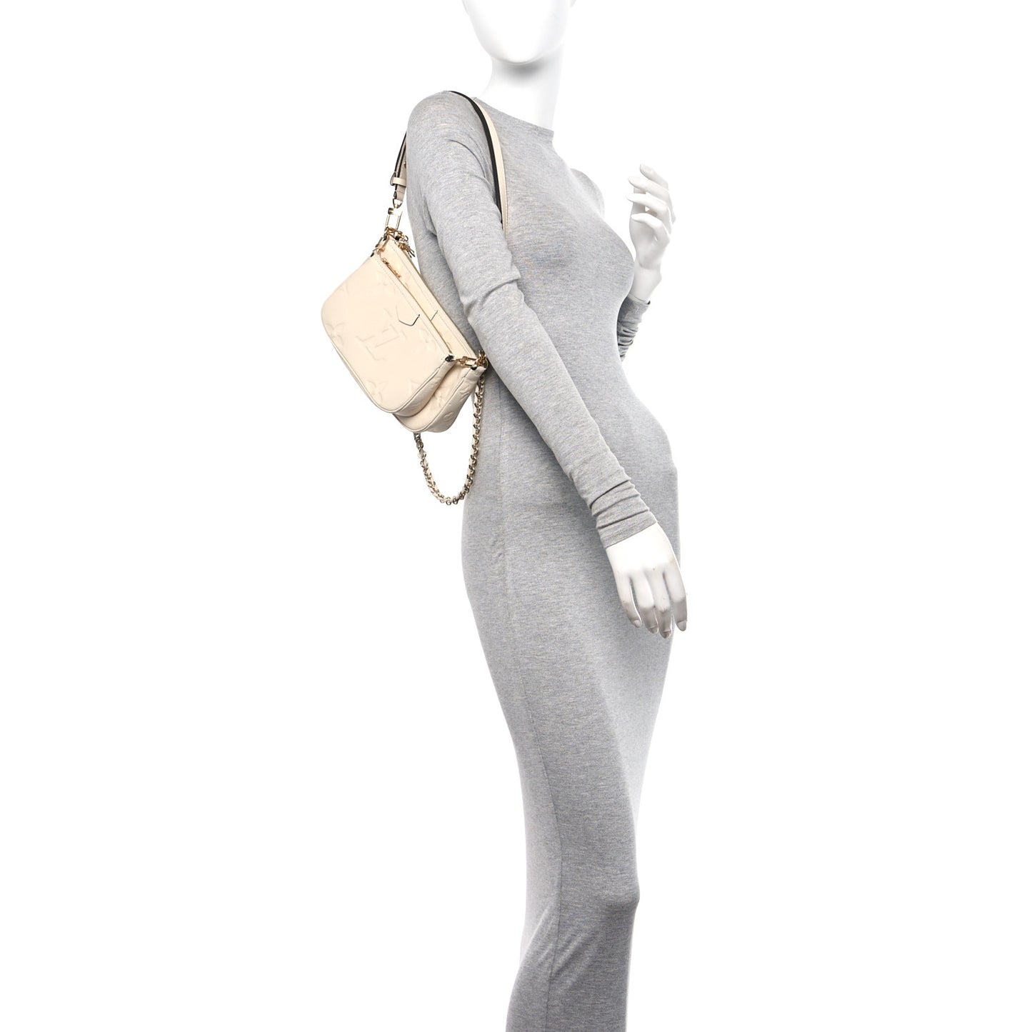 Empreinte Monogram Giant Multi Pochette Accessories Cream