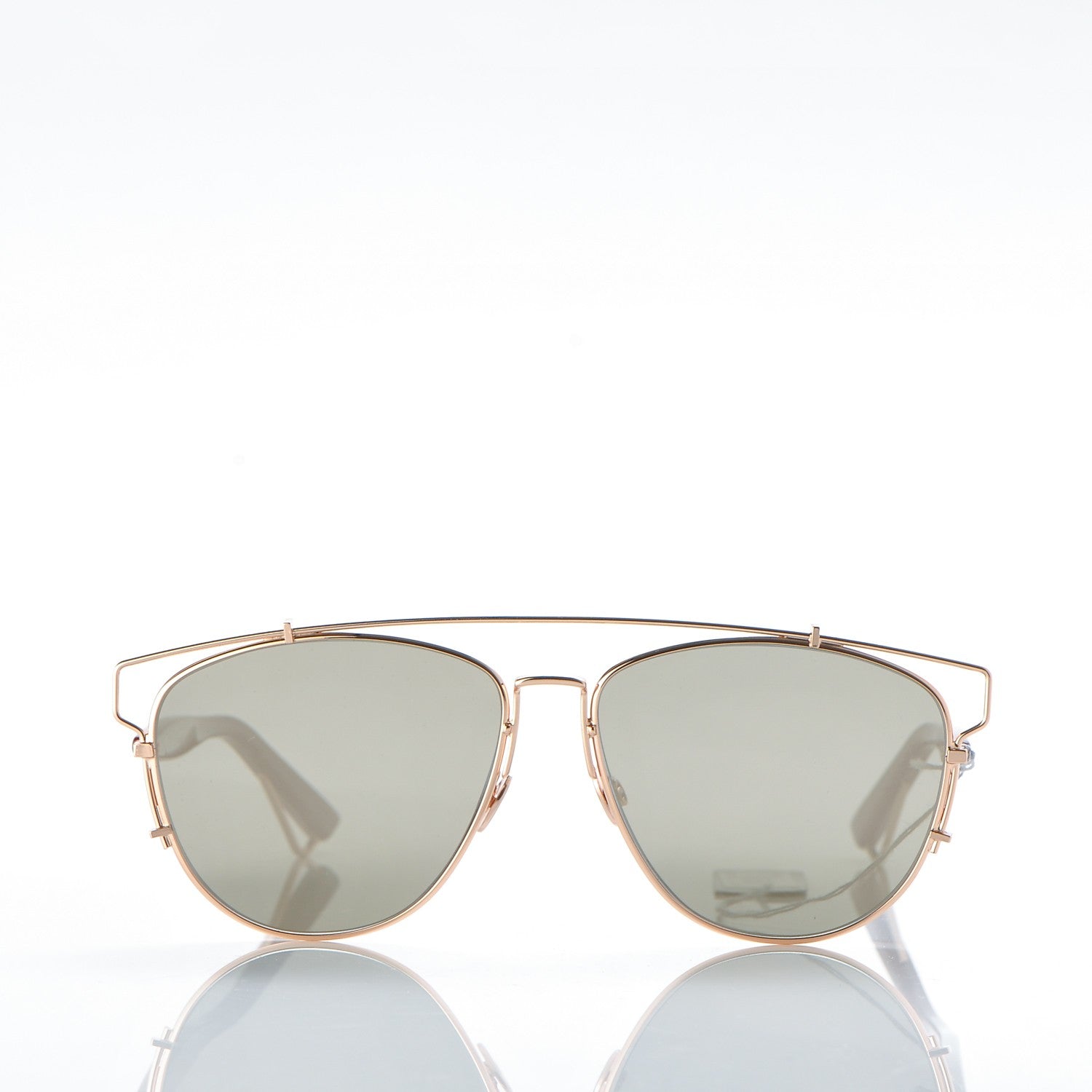 Christian Dior Technologic Sunglasses Gold Copper 2 of 8