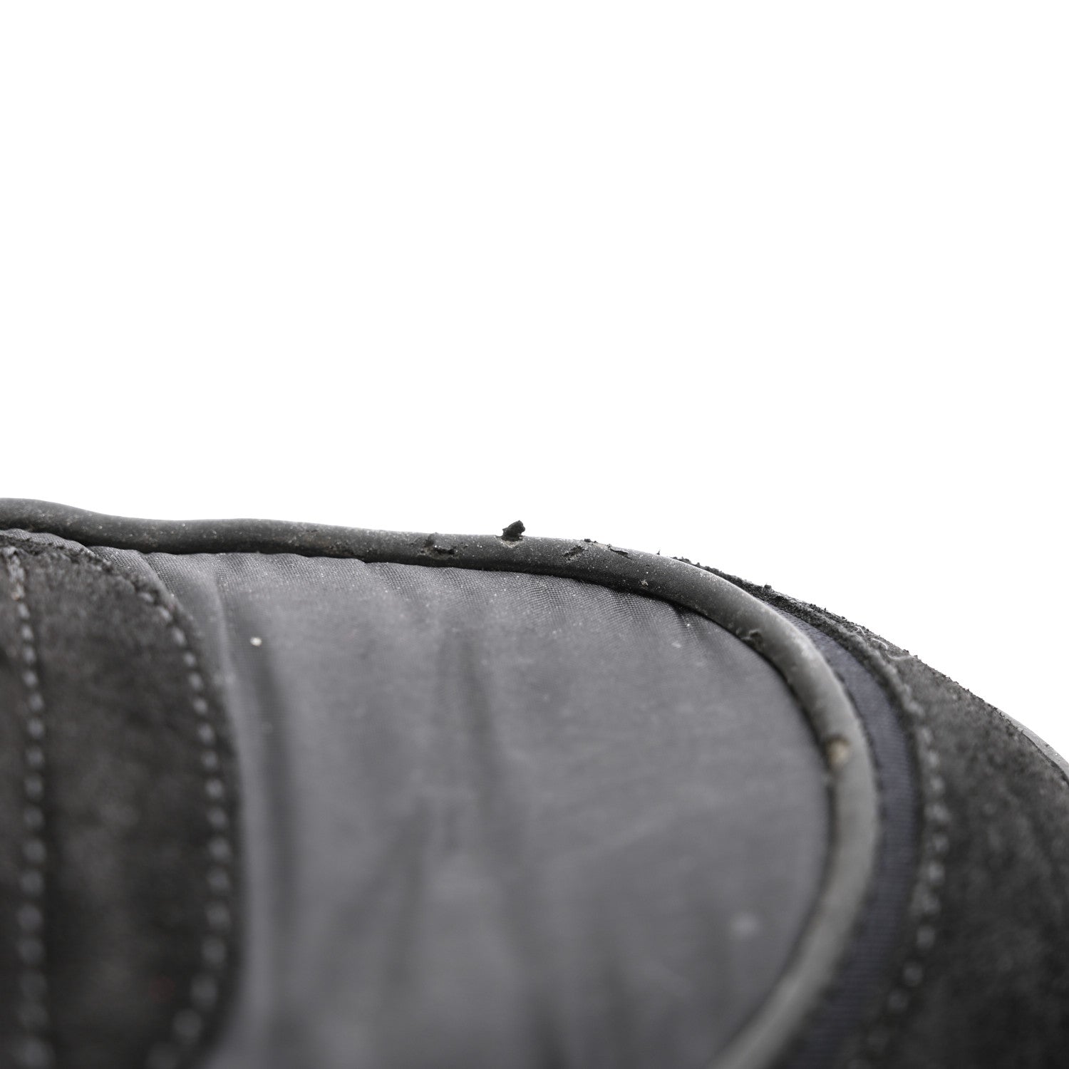 Chanel Fabric Calfskin Suede CC Sneakers 38 Black 10 of 10