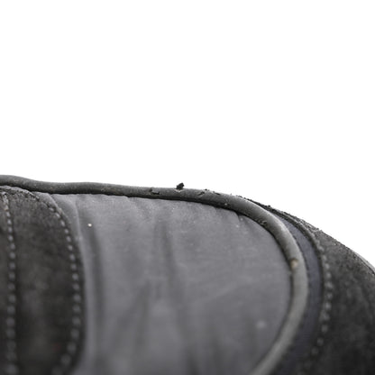 Chanel Fabric Calfskin Suede CC Sneakers 38 Black 10 of 10