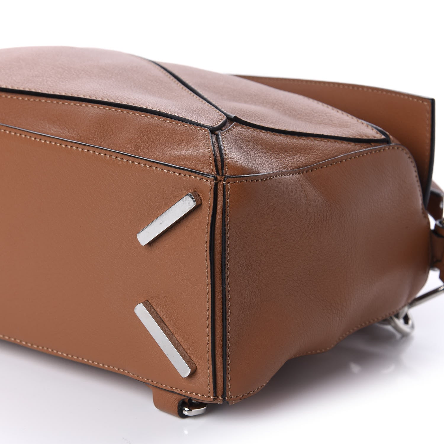 Loewe Calfskin Small Puzzle Bag Tan 7 of 9