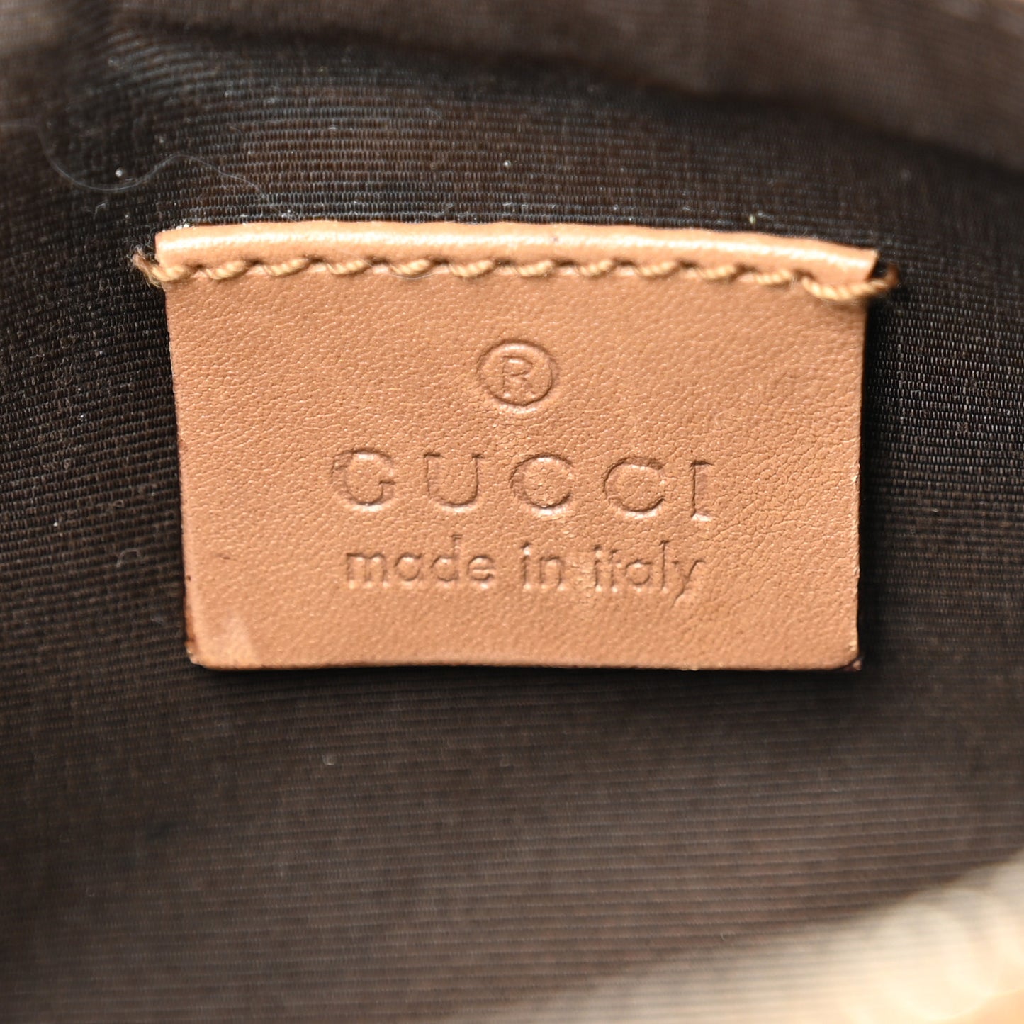 Monogram Small Pochette Tan