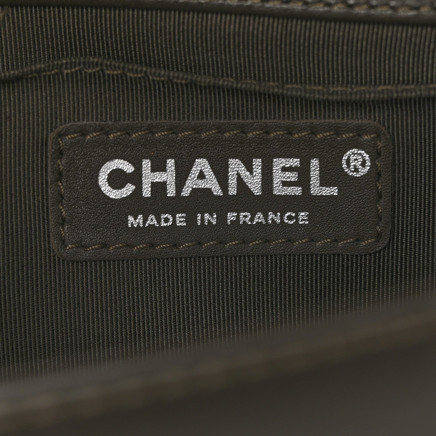 Chanel Calfskin Quilted Small Boy Top Handle Flap Grey Burgundy 7 of 15