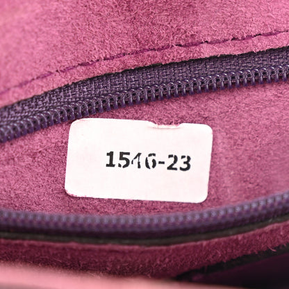 Mulberry Heavy Grain Calfskin Small Margaret Crossbody Purple 7 of 14