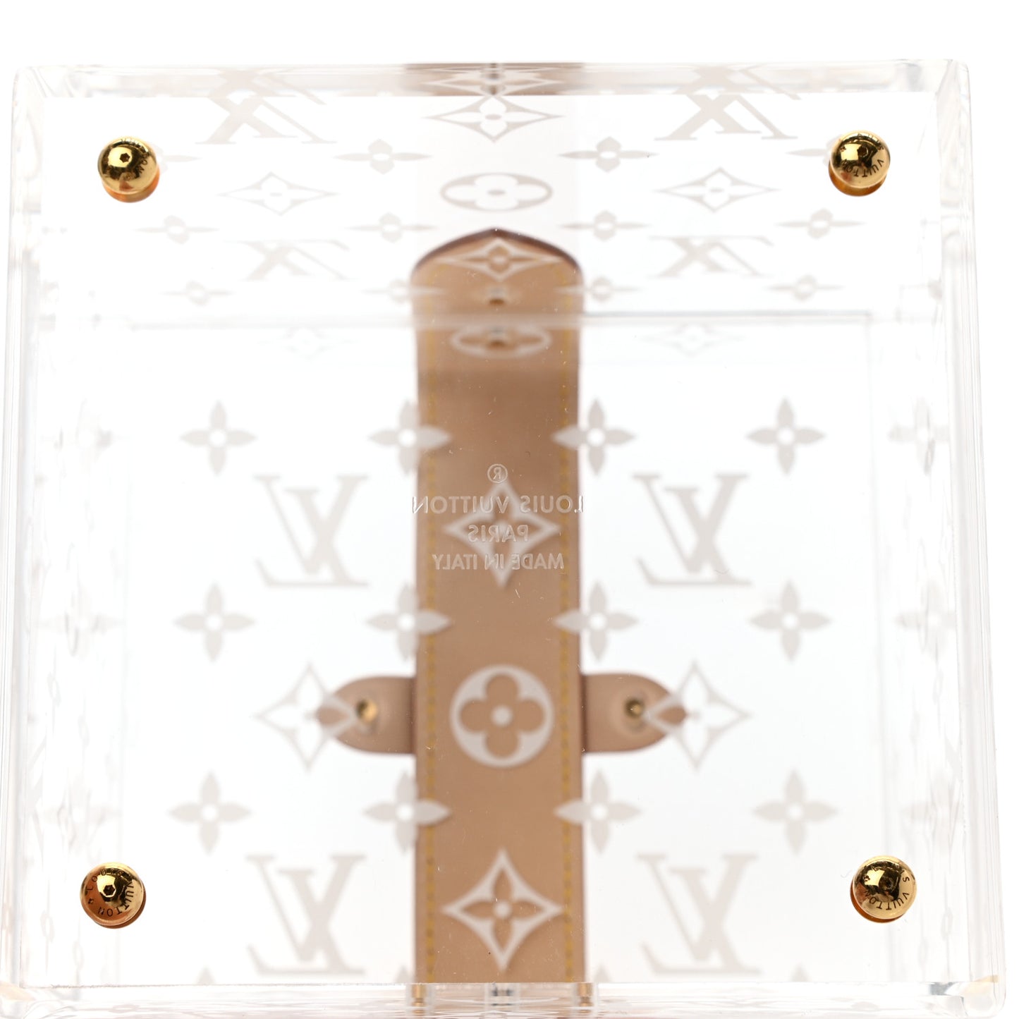 Transparent Plexiglass Cube Scott Box