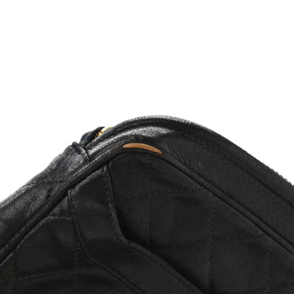 Chanel Lambskin Quilted CC Tassel Camera Case Black 10 of 15
