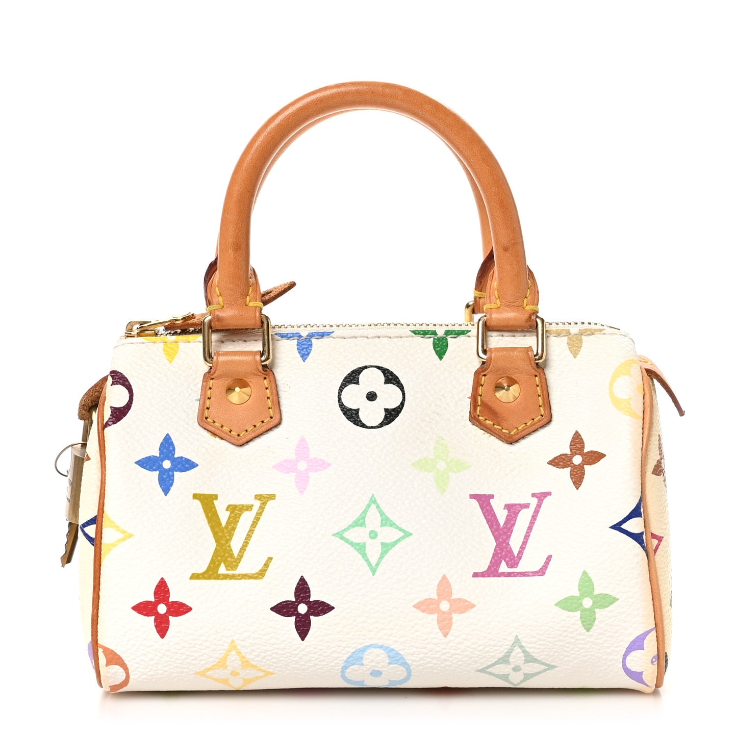 Monogram Multicolor Mini Sac HL Speedy White