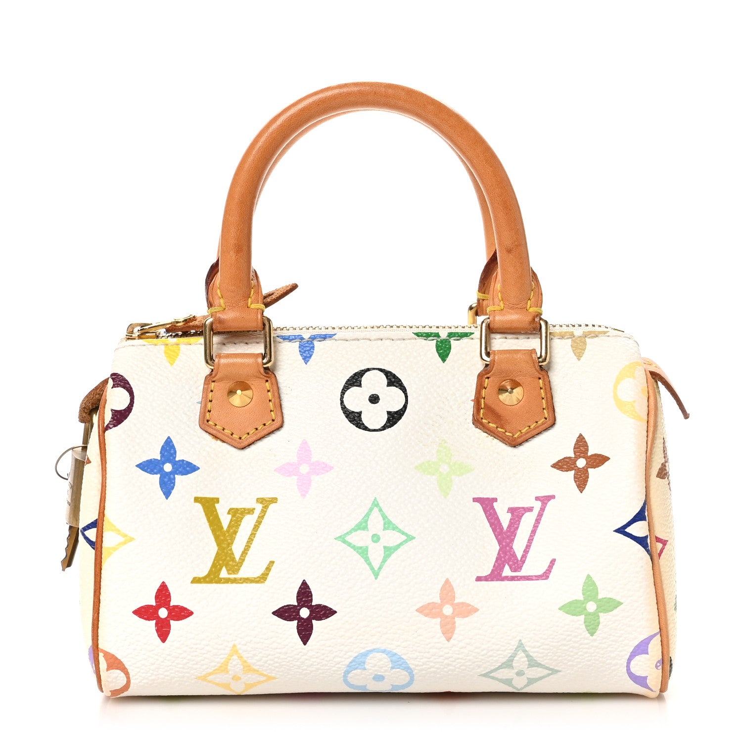 Louis Vuitton Monogram Multicolor Mini Sac HL Speedy White 1 of 9
