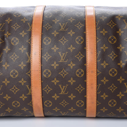 Louis Vuitton Monogram Keepall Bandouliere 55 8 of 17
