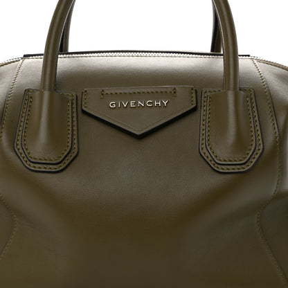 Givenchy Smooth Calfskin Small Soft Antigona Dark Khaki 7 of 10