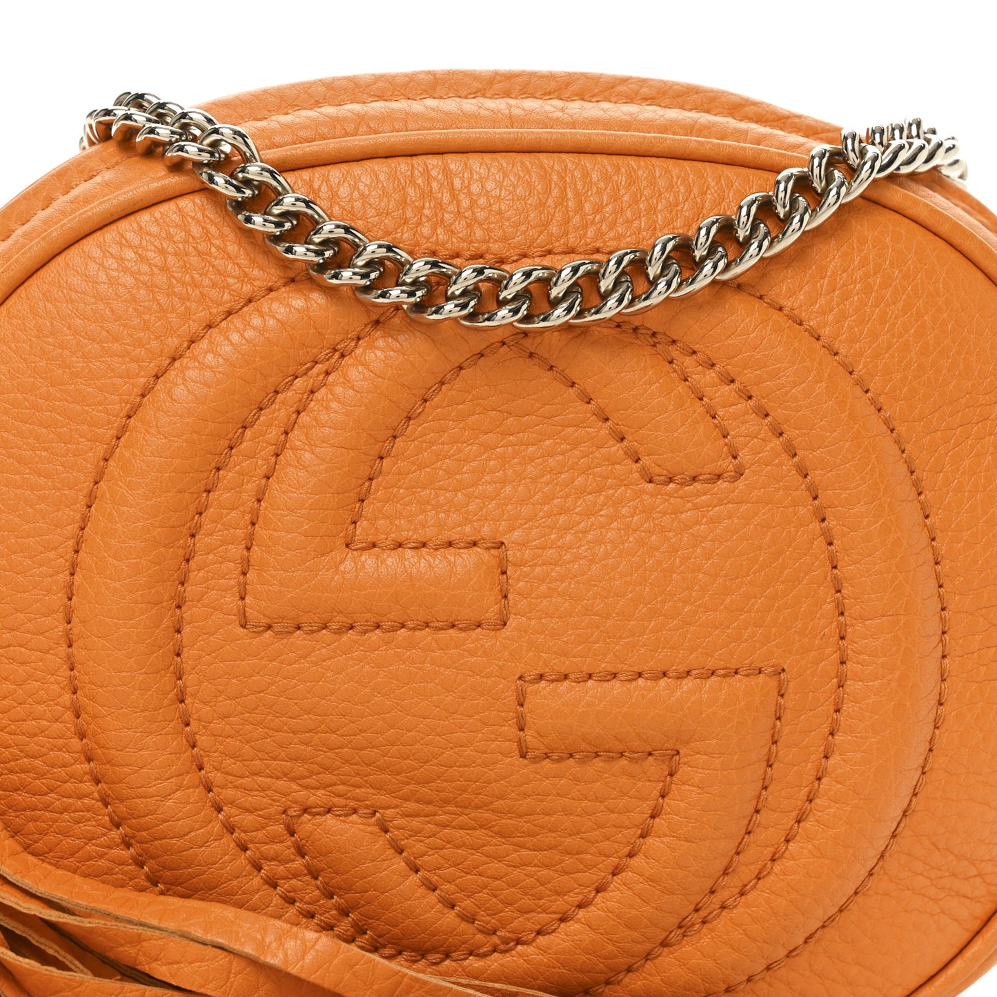 Cellarius Calfskin Mini Soho Chain Bag Curcuma