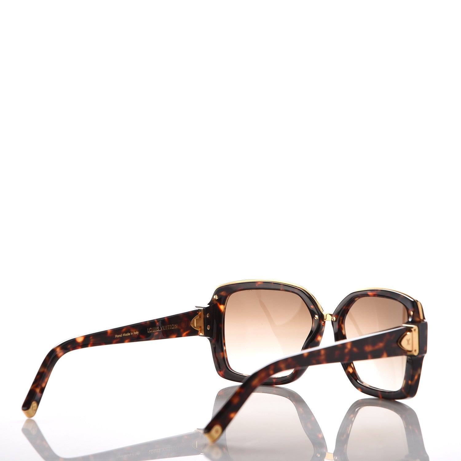 Louis Vuitton Soupcon Carre Sunglasses Z0483W Tortoise 4 of 8