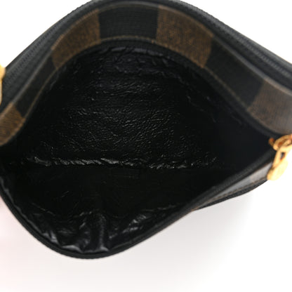 Fendi Pequin Zip Clutch Tobacco 7 of 13